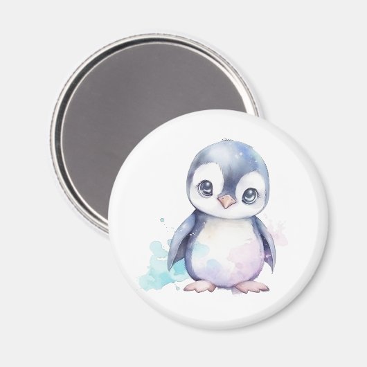 Baby Penguin Magnet (Voorkant / Achterkant)