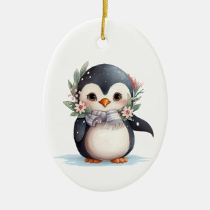 Baby Penguin Ornament – Schattigee wintervakantie