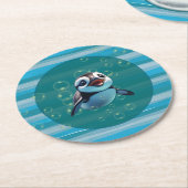 Baby Penguin Paper Onderzetters (Gebogen)