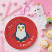 Baby Penguin Papieren Bordje (Feest)