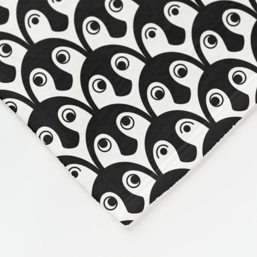 Baby Penguin Parade Fleece Blanket (Hoek)