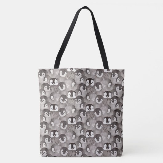 Baby Penguin Pattern Tote Bag (Voorkant)