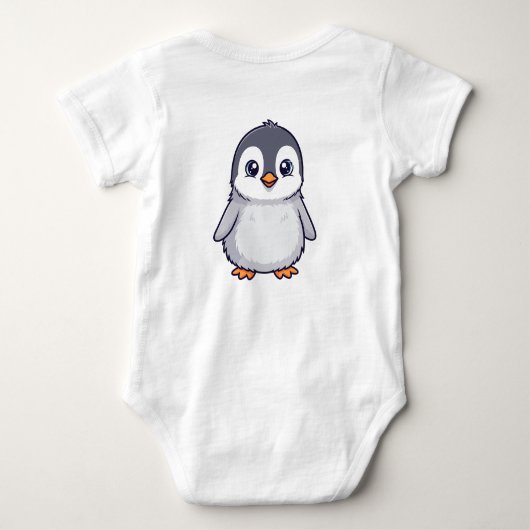 Baby Penguin Romper (Achterkant)
