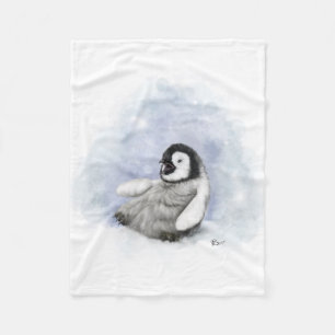 Baby Penguin Slipping Fleece Deken