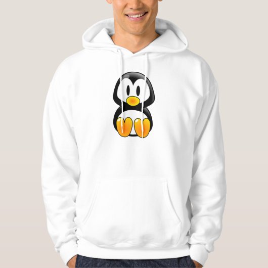baby Penguin Tux Hoodie (Voorkant)