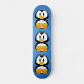baby Penguin Tux Skateboard (Voorkant)