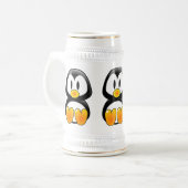 baby penguin tux stein bierpul (Voorkant links)
