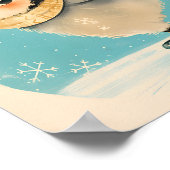 Baby Penguin Wall Art -  Cute Nursery Poster (Hoek)