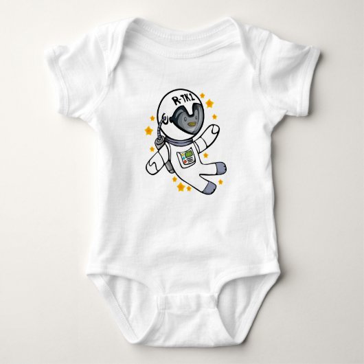 Baby Penguinaut Romper (Voorkant)