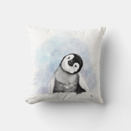 Baby Penguins Pillow Kussen (Voorkant)