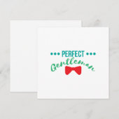 Baby Perfect Gentleman Boy Newborn - Cadeau Idee Kaart (Voorkant / Achterkant)