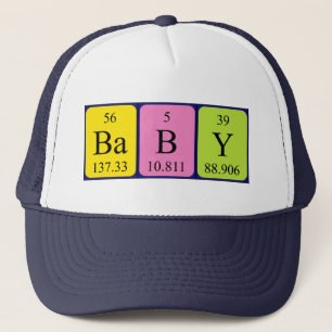Baby periodiek lijstnaam pet