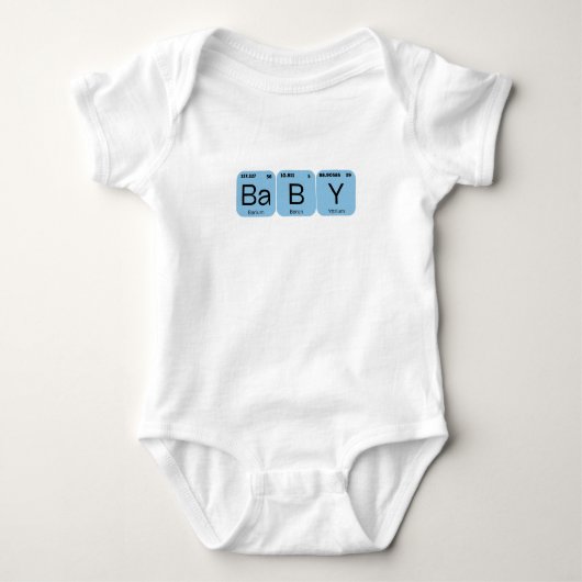 Baby Periodiek tabelelement Romper (Voorkant)