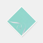 BABY Persoonlijk lint feest strooipartij Servet (Hoek)