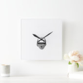 ~Baby Pet~ WALL CLOCK, AANPASSEN IT! Vierkante Klok (Huis)