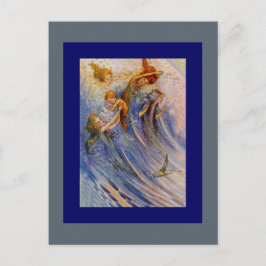 Baby Peter en de Mermaids Briefkaart