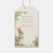 Baby Peter Rabbit Garden Cadeaulabel (Voorkant)