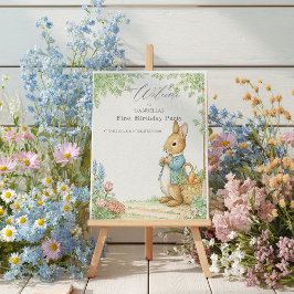 Baby Peter Rabbit Garden Welkomstbord Poster