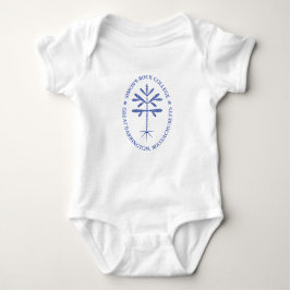 Baby/Peuter Bodysuit of T-shirt, Blue Seal