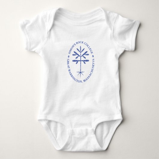 Baby/Peuter Bodysuit of T-shirt, Blue Seal (Voorkant)