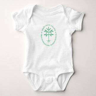 Baby/Peuter Bodysuit of T-shirt, Groen Zegel