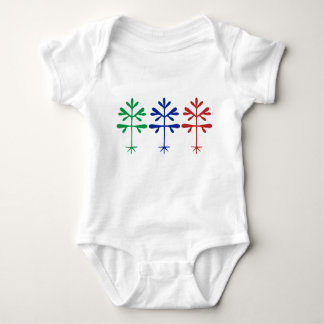 Baby/Peuter Bodysuit of T-shirt, Triple Sapling Th