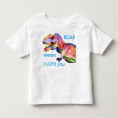 Baby Peuter Dinosaurus T-Rex Shirt (Voorkant)