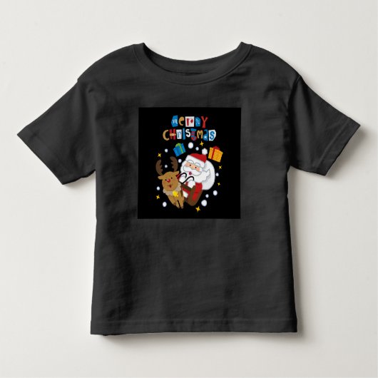 baby/peuter Kerst T-shirt (Voorkant)