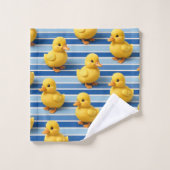 Baby & Peuter Rubber Duck Bad Handdoek Set  (Wasdoekje)