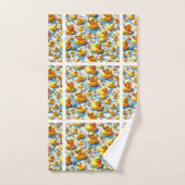 Baby & Peuter Rubber Ducky Bad Handdoek Set (Handdoek)