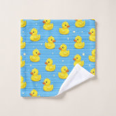 Baby & Peuter Rubber Ducky Bad Handdoek Set (Wasdoekje)