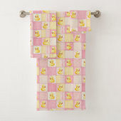 Baby & Peuter Rubber Eendje Bad Handdoek Set (Insitu)