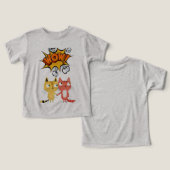 Baby peuter T-shirt (Ontwerp Voorkant & Achterkant)