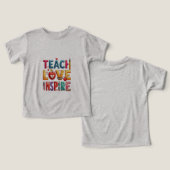 Baby peuter T-shirt (Ontwerp Voorkant & Achterkant)