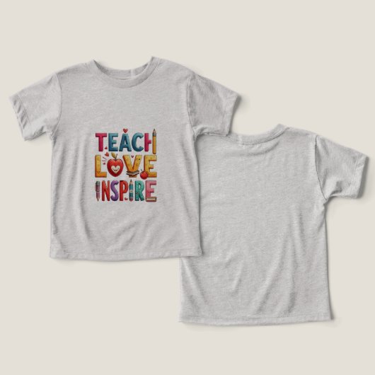 Baby peuter T-shirt (Ontwerp Voorkant & Achterkant)