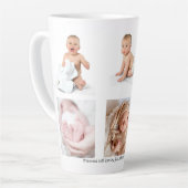 Baby Photo Collage Latte-Mok Latte Mok (Linkerhoek)
