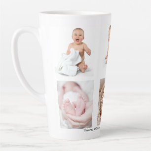 Baby Photo Collage Latte-Mok Latte Mok