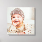 BABY PHOTO CUSTOM  CANVAS AFDRUK (Voorkant)