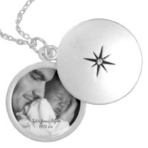 Baby Photo Keepomwille Personalized Locket Ketting