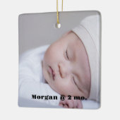 Baby Photo Keepsake Ornament (Links)