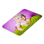Baby Photo Magnet Magneet (Linkerzijde)