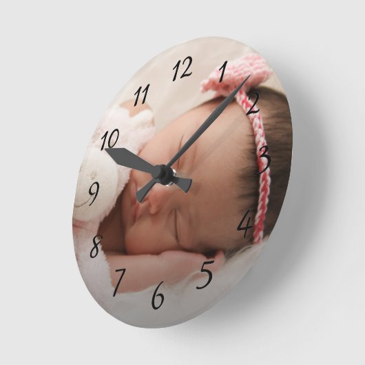 Baby Photo Nursery Ronde Klok (Hoek)