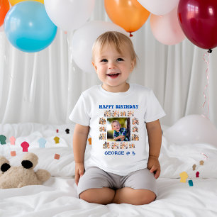 Baby Photo Party Dieren Thema Verjaardag