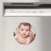 Baby Photo Template Kids Children Gift Magnet (Insitu (Vaatwasser))