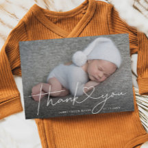 Baby Photo Thank You Script Heart Birth