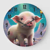 Baby Pig Grote Klok (Voorkant)