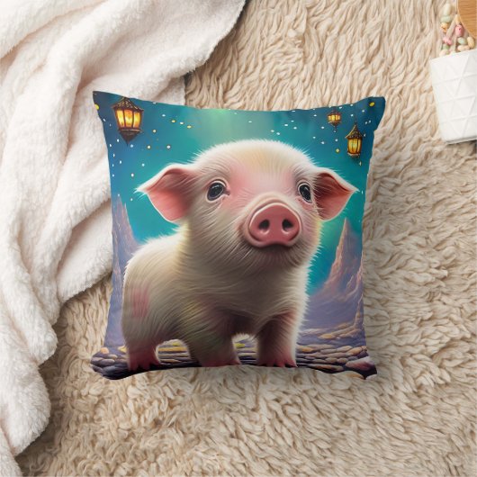 Baby Pig Kussen (Deken)
