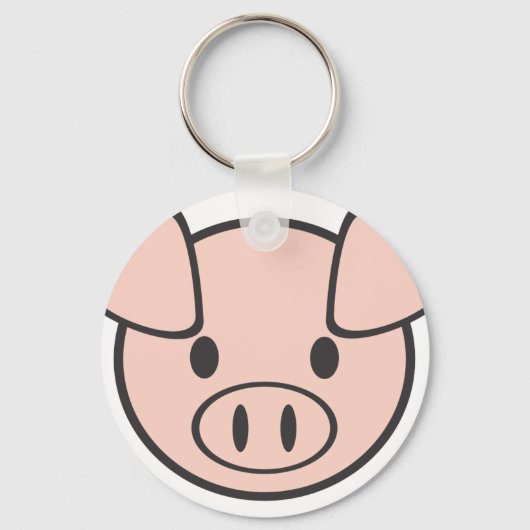 Baby Pig Sleutelhanger (Voorkant)