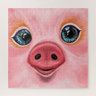 Baby Piglet Jigzaag Puzzle - Lach Legpuzzel