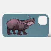 Baby Pigmy Hippo Case-Mate iPhone Case (Achterkant (horizontaal))